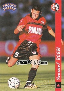 Sticker Youssef Rossi - France Foot 1998-1999 n. 213 - Ds