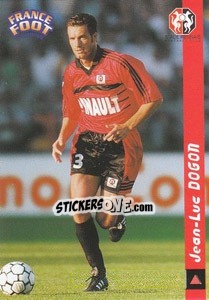 Sticker Jean-Luc Dogon - France Foot 1998-1999 n. 215 - Ds