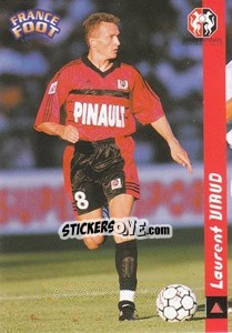 Cromo Laurent Viaud - France Foot 1998-1999 - Ds