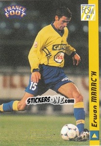 Cromo Erwan Manac'h - France Foot 1998-1999 - Ds