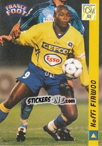 Cromo Koffi Fiawoo - France Foot 1998-1999 - Ds