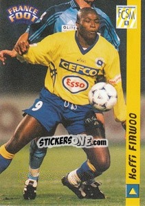 Sticker Koffi Fiawoo - France Foot 1998-1999 n. 234 - Ds