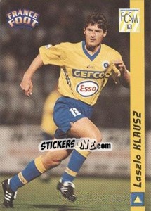Cromo Laszlo Klausz - France Foot 1998-1999 - Ds