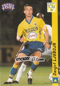 Cromo Danijel Ljuboja - France Foot 1998-1999 - Ds
