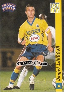 Cromo Danijel Ljuboja - France Foot 1998-1999 n. 238 - Ds