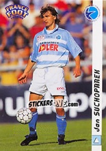 Cromo Jan Suchoparek - France Foot 1998-1999 - Ds