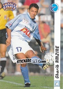 Sticker Gharib Amzine - France Foot 1998-1999 n. 244 - Ds