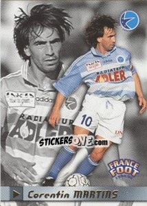 Sticker Corentin Martins - France Foot 1998-1999 - Ds