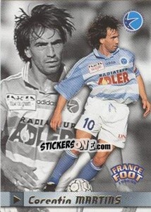 Cromo Corentin Martins - France Foot 1998-1999 - Ds