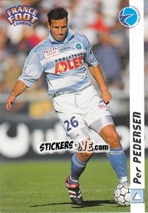 Sticker Per Pedersen - France Foot 1998-1999 n. 250 - Ds