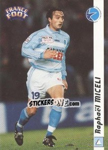 Cromo Raphael Miceli - France Foot 1998-1999 - Ds