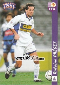 Figurina Antoine Preget - France Foot 1998-1999 - Ds