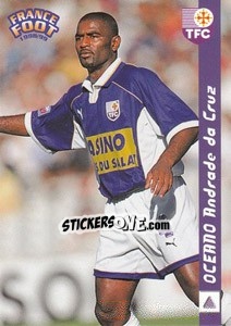 Cromo Ocerno Andrade da Cruz - France Foot 1998-1999 - Ds