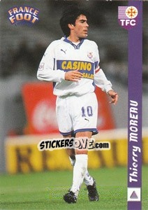 Cromo Thierry Moreau - France Foot 1998-1999 - Ds