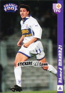 Sticker Rhmed Mahaazi - France Foot 1998-1999 - Ds