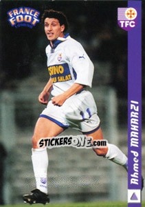 Figurina Rhmed Mahaazi - France Foot 1998-1999 - Ds