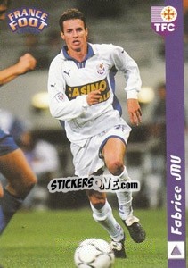 Sticker Fabrice Jau - France Foot 1998-1999 - Ds
