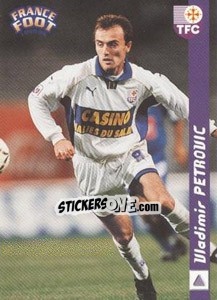Sticker Vladimir Petrovic - France Foot 1998-1999 n. 266 - Ds