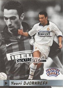 Sticker Youri Djorkaeff - France Foot 1998-1999 n. 277 - Ds