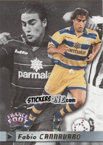 Sticker Fabio Cannavaro - France Foot 1998-1999 n. 286 - Ds