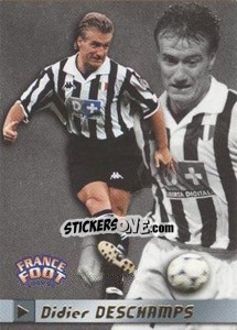 Sticker Didier Deschamps - France Foot 1998-1999 n. 287 - Ds