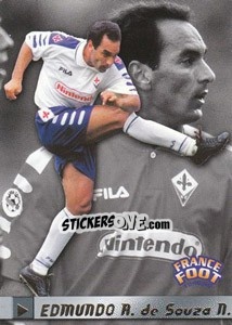 Sticker Edmundo - France Foot 1998-1999 n. 291 - Ds