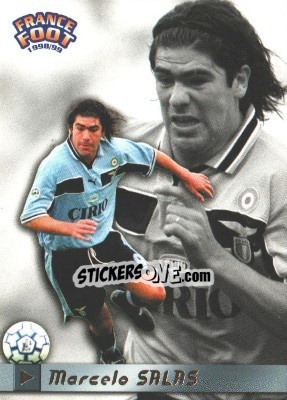 Sticker Marcelo Salas - France Foot 1998-1999 - Ds