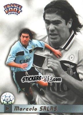 Figurina Marcelo Salas - France Foot 1998-1999 - Ds