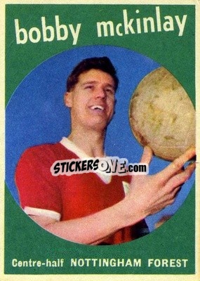 Sticker Bobby McKinlay - Footballers 1960-1961
 - A&BC