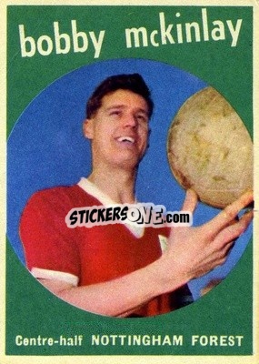 Sticker Bobby McKinlay - Footballers 1960-1961
 n. 50 - A&BC