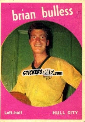 Sticker Brian Bulless - Footballers 1960-1961
 n. 37 - A&BC