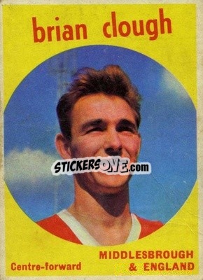 Sticker Brian Clough - Footballers 1960-1961
 n. 9 - A&BC