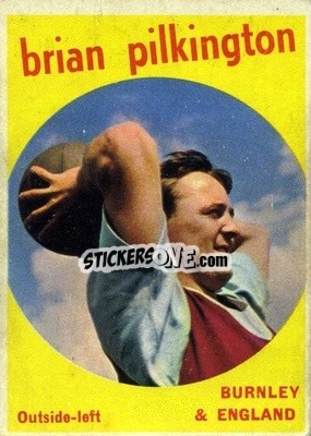Sticker Brian Pilkington - Footballers 1960-1961
 n. 45 - A&BC