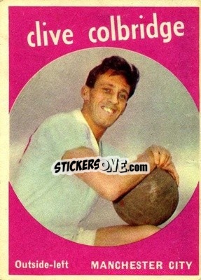 Cromo Clive Colbridge - Footballers 1960-1961
 n. 56 - A&BC