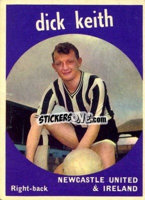 Sticker Dick Keith - Footballers 1960-1961
 n. 75 - A&BC