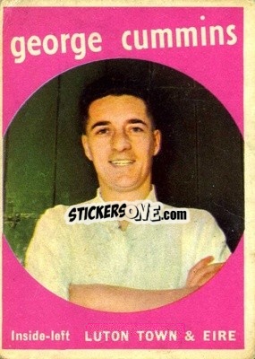 Sticker George Cummins - Footballers 1960-1961
 n. 48 - A&BC