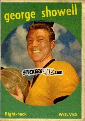 Sticker George Showell - Footballers 1960-1961
 n. 81 - A&BC