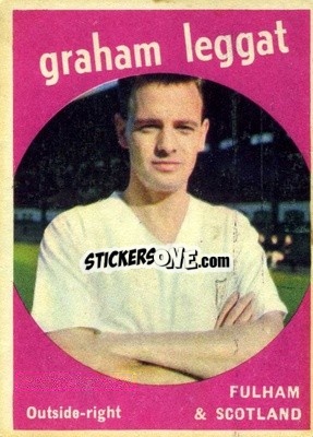 Sticker Graham Leggat - Footballers 1960-1961
 n. 59 - A&BC