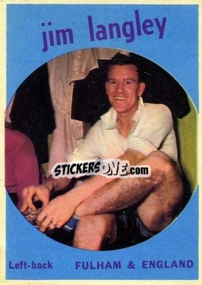 Sticker Jim Langley - Footballers 1960-1961
 - A&BC