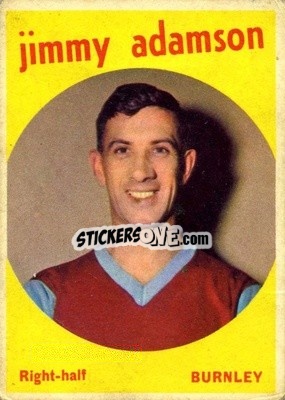 Figurina Jimmy Adamson - Footballers 1960-1961
 n. 73 - A&BC