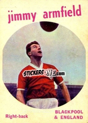 Cromo Jimmy Armfield - Footballers 1960-1961
 - A&BC