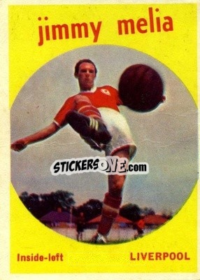 Sticker Jimmy Melia - Footballers 1960-1961
 n. 31 - A&BC