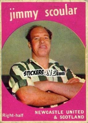 Sticker Jimmy Scoular - Footballers 1960-1961
 n. 1 - A&BC