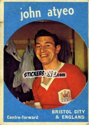 Sticker John Atyeo - Footballers 1960-1961
 - A&BC