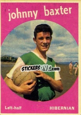 Sticker Johnny Baxter - Footballers 1960-1961
 n. 40 - A&BC