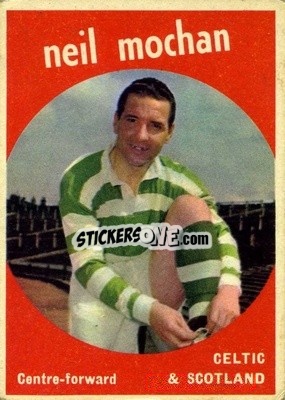 Sticker Neil Mochan - Footballers 1960-1961
 n. 61 - A&BC