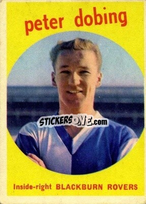 Sticker Peter Dobing - Footballers 1960-1961
 n. 68 - A&BC