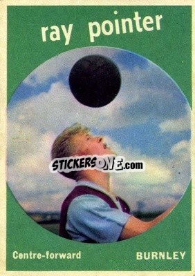 Figurina Ray Pointer - Footballers 1960-1961
 n. 22 - A&BC
