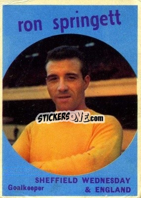 Cromo Ron Springett