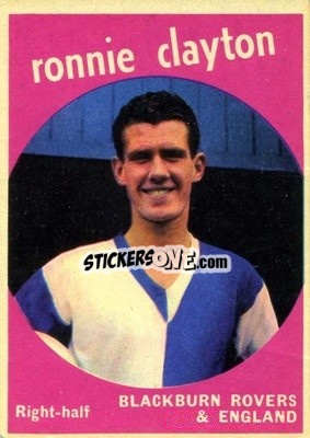 Figurina Ronnie Clayton - Footballers 1960-1961
 n. 16 - A&BC